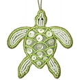 thumbnail image 2 of Turtle Lt Green- MOP Mother of Pearl & Beads Christmas Tree Ornament, 2 of 2