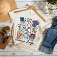 thumbnail image 6 of Game Day Baseball T-Shirt, Retro White and Natural Stadium Tee for Sports Fans, 6 of 8