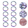 thumbnail image 4 of Weiweiguan 100Pcs Stainless Steel Jewelry Connecting Ring Mulituse Open Jump Rings, 4 of 6