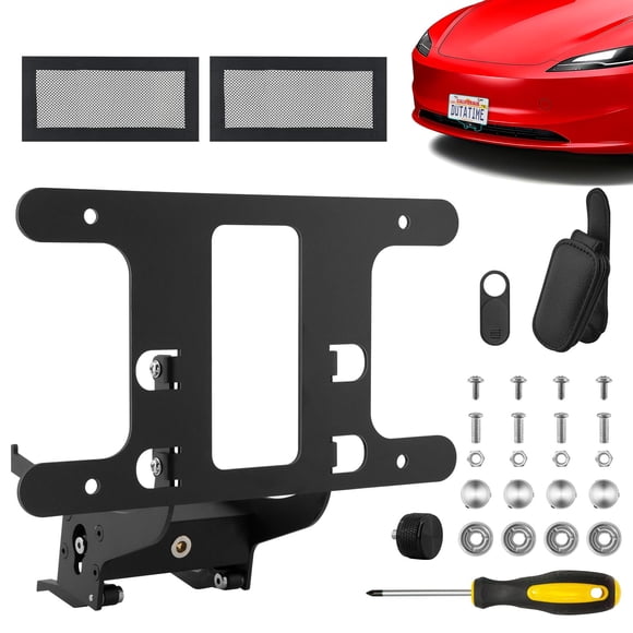 Marco para Placa y Soporte para Gafas para Tesla Model 3