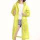 thumbnail image 4 of Capa impermeable de EVA para mujer, para exteriores, de manga larga, con capucha, para hombre y mujer, 2 piezas, 4 of 8