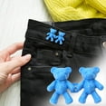 thumbnail image 3 of Jean Buttons for Loose Jeans Cute Bear No-Sew Waist Button, Jean Buttons Pins for Loose Jeans Waist Button, No Sewing Required, Waist Tighten Metal Waist Button Pin for Jeans, 3 of 3