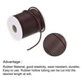 thumbnail image 3 of Uxcell Rubber Cord 27 Yards 3mm Dia 1.5mm Hole Brown Hollow Tubing for DIY Craft Making, 3 of 6