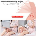 thumbnail image 4 of MesaSe 2 en 1 Portable Lap Desk Ordinateur Portable Support de Livre Réglable pour la Lecture Ergonomique Pliable Antidérapant Ordinateur Portable Riser pour Canapé-Lit au Sol Voiture, 4 of 9