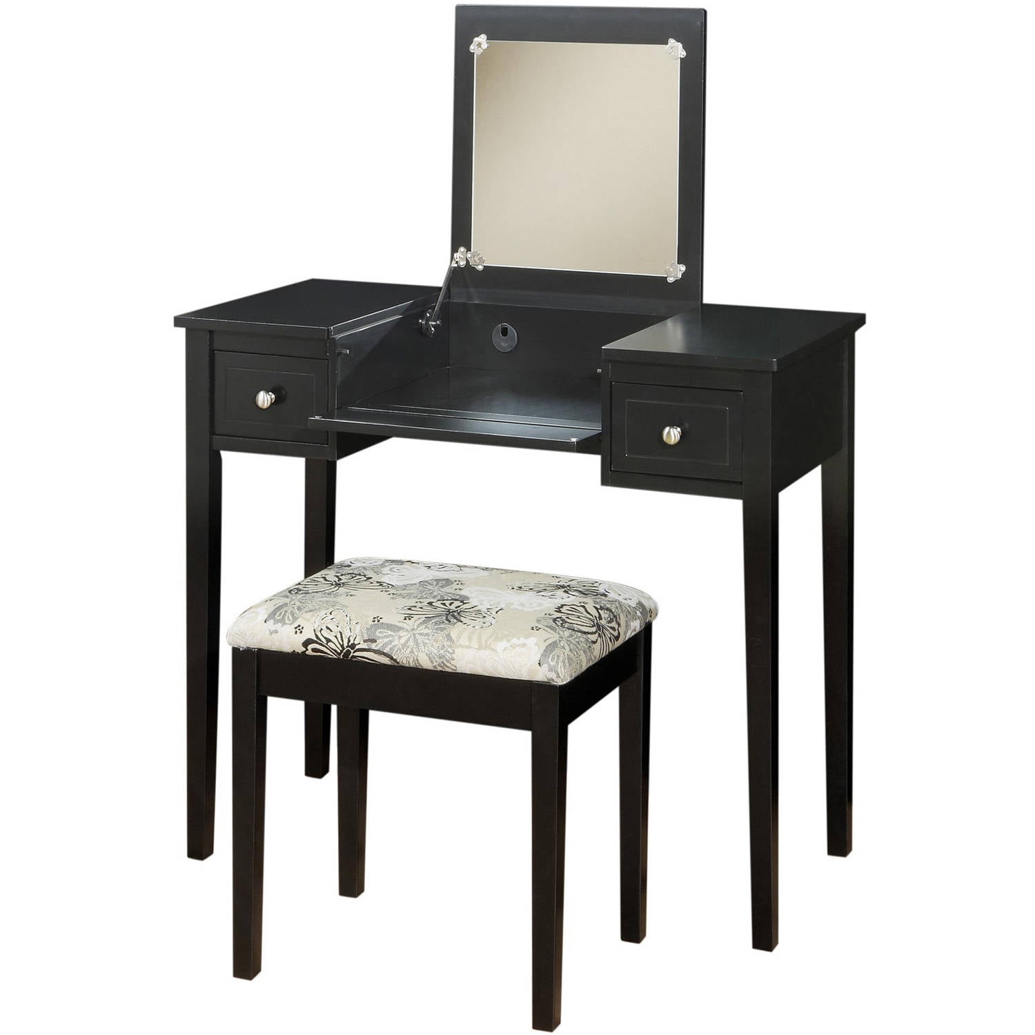 Linon Home Decor Vanity Set With Butterfly Bench Multiple Colors inside Check out All of these linon home decor vanity set butterfly bench for your home