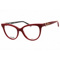 Moschino Love MOL609 0C9A 00 Women's Red Full Rim Frame Eyeglasses