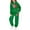 Green, variant on Piomll Outfit Sets For Girlss Valentine's Day Print Hooded Tracksuit Warm Jogger Pocket Kids Clothing