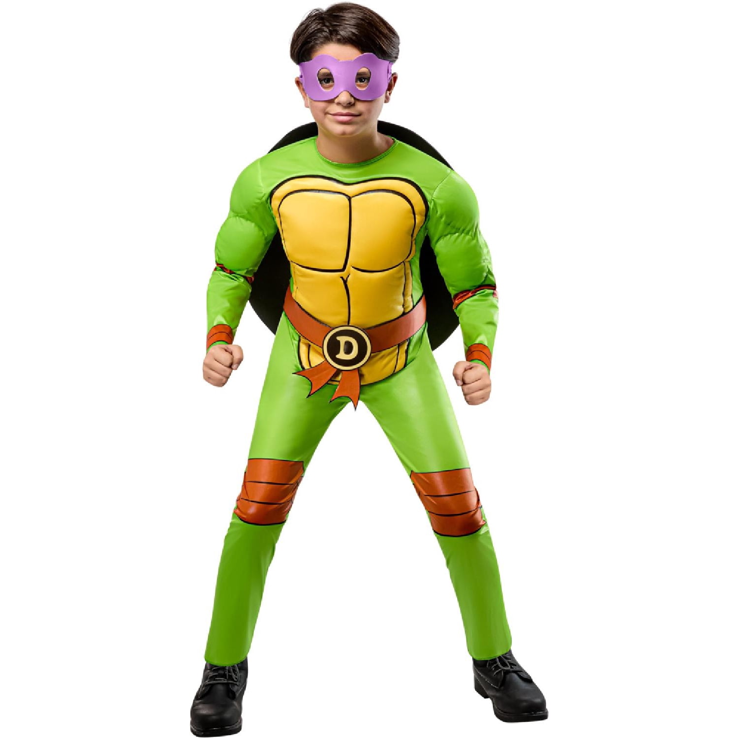 Teenage Mutant Ninja Turtle 4 in 1 Halloween Costume for Children, Boys Size M (8), by Rubies