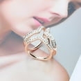 thumbnail image 4 of SmartBy Fashion Women Tri-circle Scarf Buckle Brooch Ring Shawl Clip Jewelry Accessories, 4 of 7