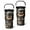 Halloween Emoji Orange, variant on 20 Oz Tumbler Green Leaves Tumbler with Lid and Straw, Birthday Gift Cup for Friend Women Men Coffee Travel Mug Thanksgiving Day Halloween Christmas Gift Water Bottle