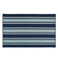 thumbnail image 1 of Colonial Mills Rug MS34R024X036S Mesa Stripe Rectangle Area Braided Rug  Shoreline Blue - 2 x 3 ft., 1 of 1