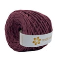 thumbnail image 3 of Hilaza Algodón 4mm Makrama 500gr Vino Bordo, 3 of 5