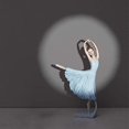 thumbnail image 3 of Ballet R Estatua Arte Escultura Resina Hogar Rata (a), 3 of 4