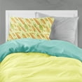 thumbnail image 2 of Watercolor Carrots Fabric Standard Pillowcase, 2 of 2