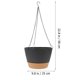 thumbnail image 2 of ADDHAT Maceta Colgante De Plástico Para Plantas Suculentas Y Jardín Exterior, 2 of 7