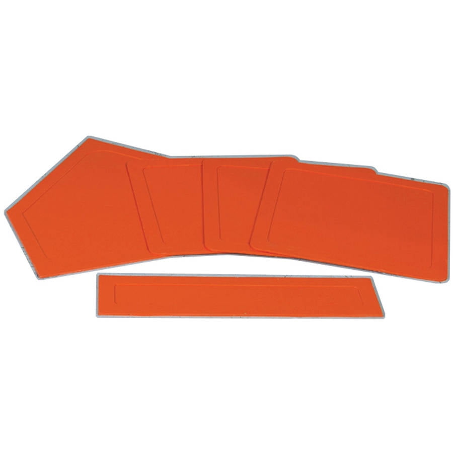 Champro Throw Down Rubber Baseball Bases, Set of 5