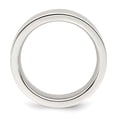 thumbnail image 2 of Sterling Silver 6mm Comfort Fit Flat Size 10 Band, 2 of 5