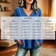 thumbnail image 3 of NominalSnug Tassel Tops for Women Fall Winter Long Sleeve Shirts V Neck Babydoll Loose Fit Blouses, 3 of 6