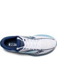thumbnail image 2 of Saucony Women's Kinvara 10 White / Blue Ankle-High Mesh Running - 9M, 2 of 3