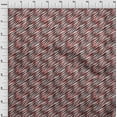 thumbnail image 4 of oneOone Cotton Cambric Maroon Fabric Abstracts Craft Projects Decor Fabric Printed By The Yard 56 Inch Wide, 4 of 5
