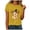Yellow, variant on Leey-World Women'S Halloween Shirts Halloween Shirts Women Oversized T-Shirt Funny Pumpkin Ghost Graphic Tees Fall Casual Short Sleeve Tops