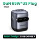 thumbnail image 3 of 【Enchufe estadounidense】Cargador UGREEN GaN de 65 W y 30 W con diseño de robot PD3.0 QC4.0 3.0 PPS, cargador rápido para iPhone 16, 15, 14 Pro, MacBook, portátiles y tabletas, 3 of 5