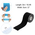 thumbnail image 2 of Uxcell 16.4ft x 2" Aerial Hoop Tape Athletic Tape Adhesive Tape Black, 2 of 7