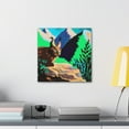 thumbnail image 6 of Lynx in Minimalism - Canvas, 6 of 25