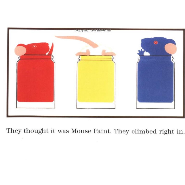 Mouse Paint, Mouse Count, Mouse Shapes by Ellen Stoll Walsh