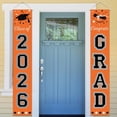 thumbnail image 2 of WEIH Graduation Decorations Class of 2026 Orange Graduation Porch Sign, Large 70" x 13" Congrats Grad Banner for Front Door Home Yard Party Decor, Pre-assembled Outdoor Graduation Party Supplies, 2 of 12