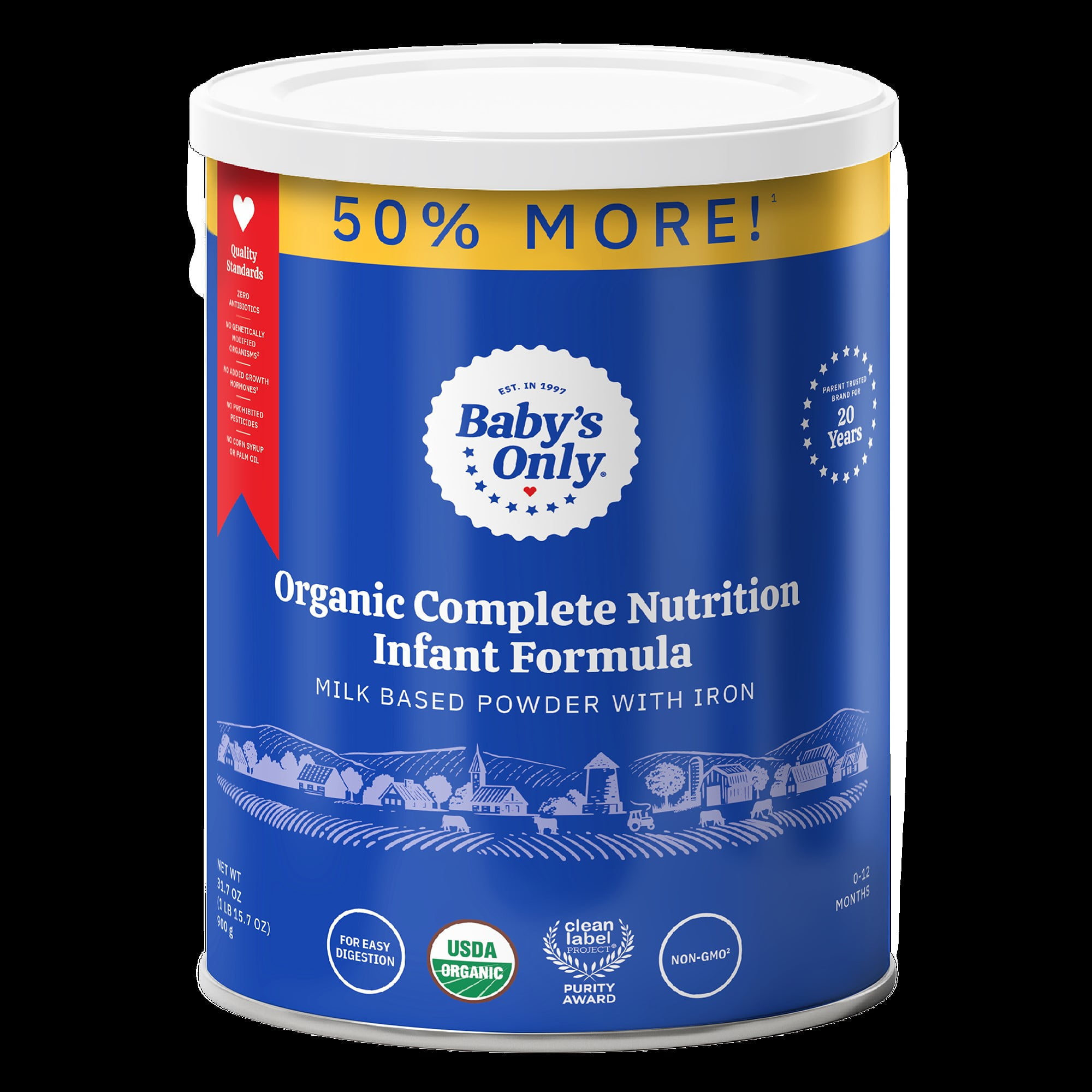 Amazon.com: Baby's Only Organic Dairy Toddler Formula, 12.7