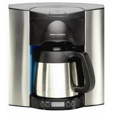 Brew Express Brew Express 10 Cup Built-In-The-Wall Self-Filling Coffee and Hot Beverage System Stainless Steel (Best Home Coffee Brewing System)