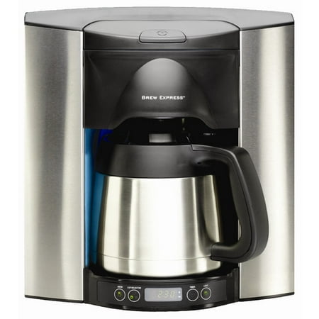 - Brew Express Brew Express 10 Cup Built-In-The-Wall Self-Filling Coffee and Hot Beverage System Stainless Steel Finish