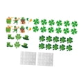 thumbnail image 4 of 36 piezas Día de San Patricio calcomanías de pared calcomanías de pared con puntos PVC Pegatinas Decoración del Día de San Patricio para la habitación, 4 of 10