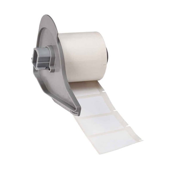 Brady Pre-Cut Label Stock Roll, White, Gloss M7-31-423