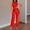 Red, variant on Fashion Jumpsuit for Women Sequin Sparkly Crewneck High Waist Jumper Slimming Glitter Evening Long Pant Clubwear, White, S