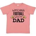 thumbnail image 3 of Inktastic Watching Football with My Dad Boys or Girls Toddler T-Shirt, 3 of 5