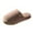 Brown, variant on Ticikt Cozy Two Tone Slippers for Couples Winter Outdoor Style Home Slippers with Sole for Warmth and Comfort,Color:Khaki,Size:7