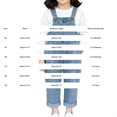 thumbnail image 3 of Coerni Boys Trendy Denim Bib Overalls Sleeveless Button Strps Jean Rompers 1-10Y Kids One Piece Casual Jumpsuits Back to School, 3 of 6