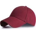 thumbnail image 1 of Gorra De Béisbol, Gorra Trucker Snapback para Sport Hip Pop Golf - Gorra para Hombre,Red, 1 of 5