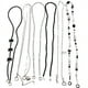 thumbnail image 3 of Funda para teléfono móvil, cadena cruzada con cuentas de acrílico, cadena para el hombro, cordón para teléfono móvil, colgante de perla para mujer, 3 of 6
