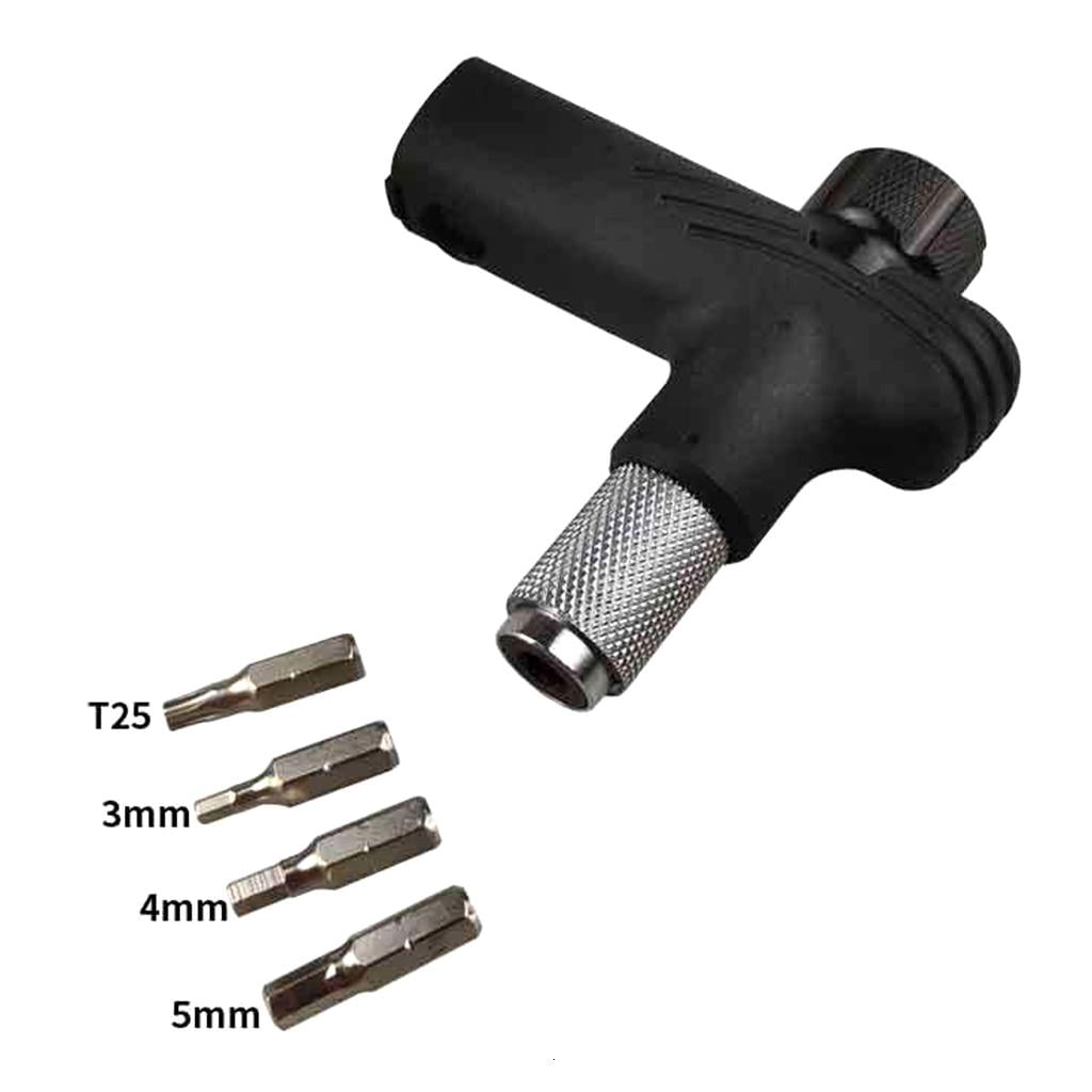 CEORPER Professional Bike Torque Wrench – 4, 5, 6 Nm Dial Portable Mini Bicycle Adjustable Torque Driver