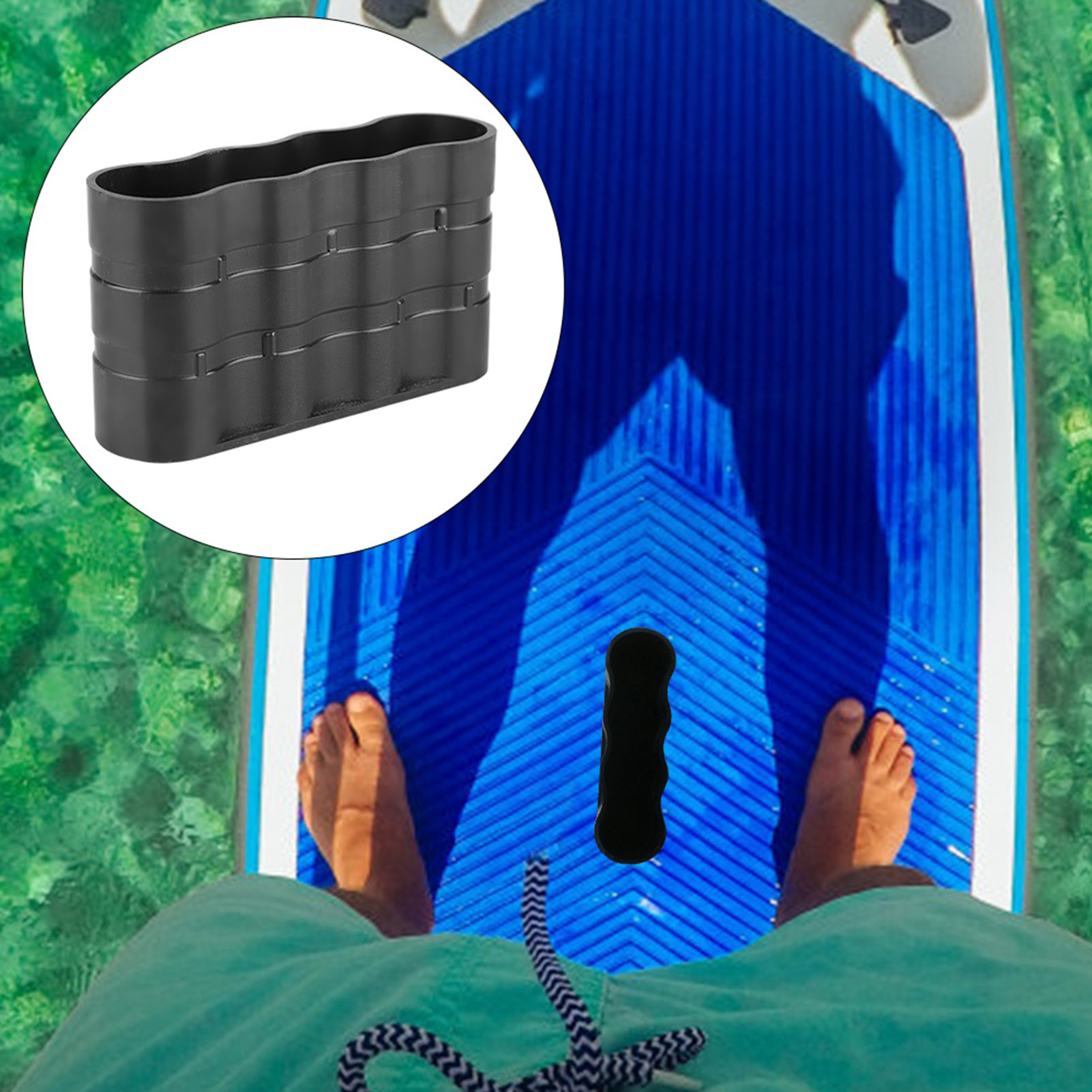 Knifun Surfboard Accessory, Handle,Black Plastic Stand Up Paddle Handle