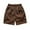 Coffee, variant on Maean Mens Shorts Quick Dry Lightweight Loose Causal 7 Inch Shorts Elastic Waist Pockets Shorts