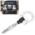 thumbnail image 5 of European Car CNC Trailer Tow Hook Fits for 3 Series E39 E92 E91 E90 E46 E36 (Silver), 5 of 8