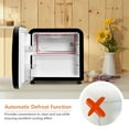 thumbnail image 5 of Costway 1.6 Cubic Feet Compact Refrigerator Reversible Door Mini Fridge Black, 5 of 12
