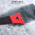 thumbnail image 2 of Shisuyan 2pcs Mini Plastic Scraper Portable Ice Scraper Snow Removal Accessory For Car Windshield Snow Removal And Kitchen Cleaning, 2 of 8