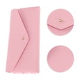 thumbnail image 2 of Estuche para gafas de botón triangular Unique Bargains, simple y portátil, almacenamiento de gafas en color rosa, 2 of 3