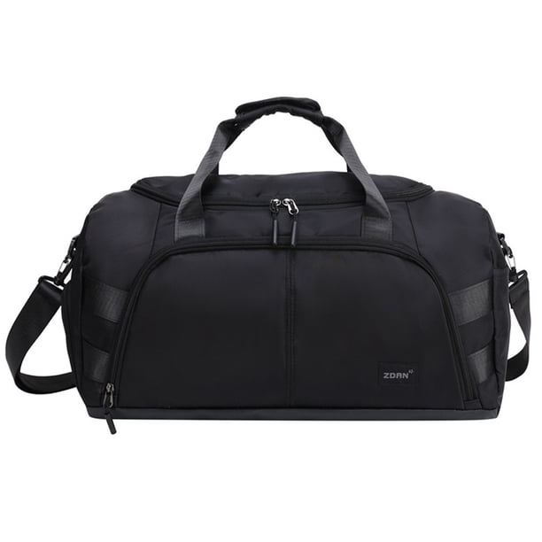 Bolsa de fitness de nailon, bolsas de gimnasio portátiles multifuncionales para hombres y mujeres (negro) Ehuebsd Para Estrenar