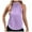 Purple, variant on Youmylove Womens 2025 Trendy Top Silk Satin Casual Sleeveless Neck Tank Top Summer Curved Hem Lightweight Dressy Blouses Shirt Beach Vacation Shirts